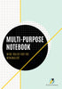 Multi-Purpose Notebook Wide Ruled for the Minimalist