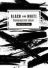 Black and White Composition Book Wide Ruled Pages