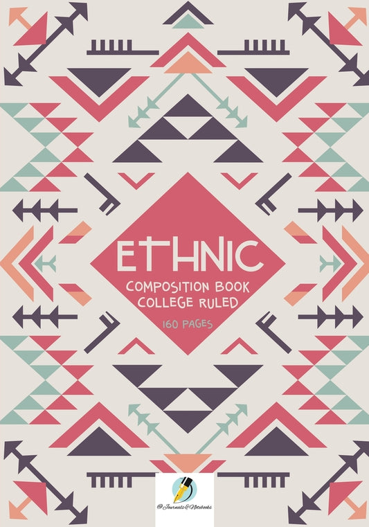 Ethnic Composition Book College Ruled 160 Pages