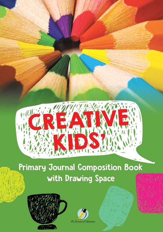 Creative Kids' Primary Journal Composition Book with Drawing Space