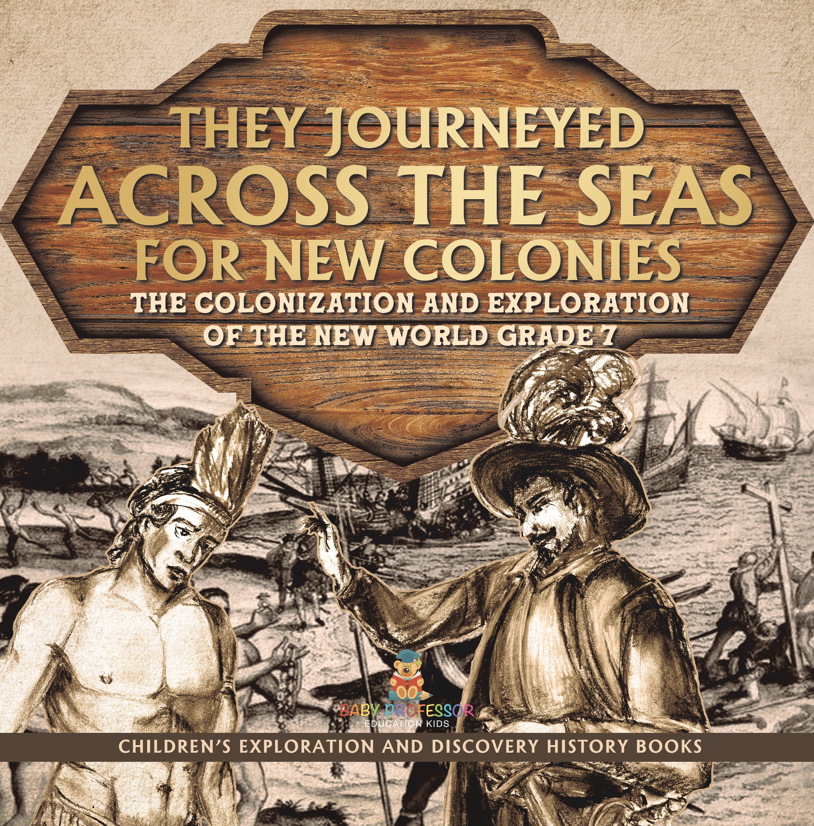 They Journeyed Across the Seas for New Colonies : The Colonization and Exploration of the New World Grade 7 | Children’s Exploration and Discovery History Books
