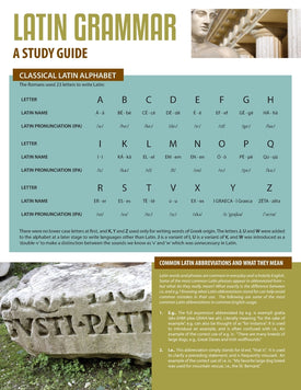Latin Grammar