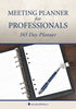 Meeting Planner for Professionals: 365 Day Planner