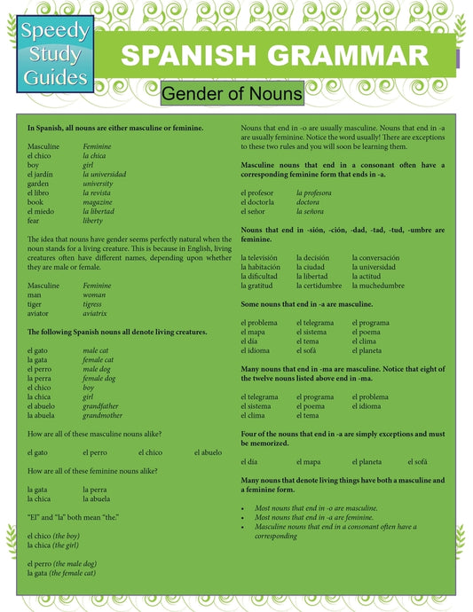 Spanish Grammar