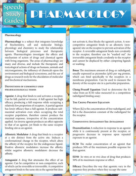 Pharmacology (Speedy Study Guides: Academic)