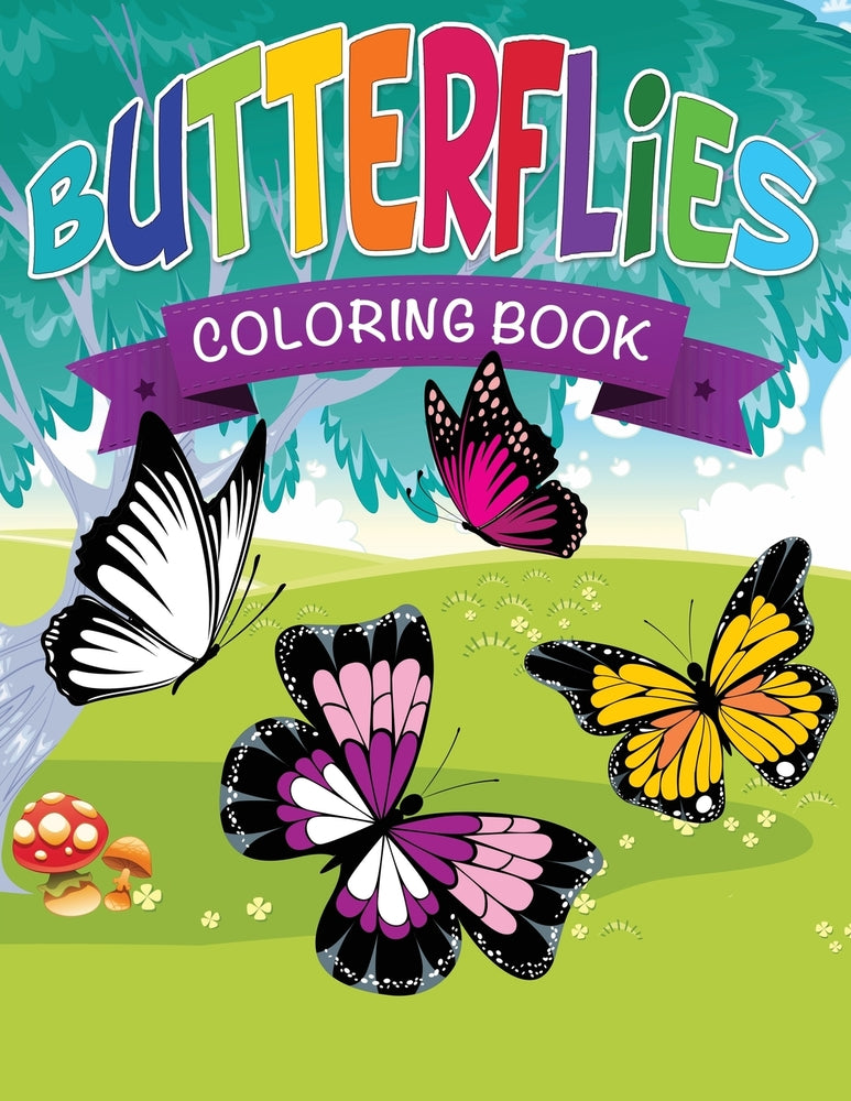 Butterflies Coloring Book