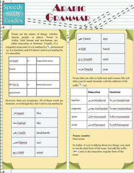 Arabic Grammar (Speedy Study Guides: Academic)