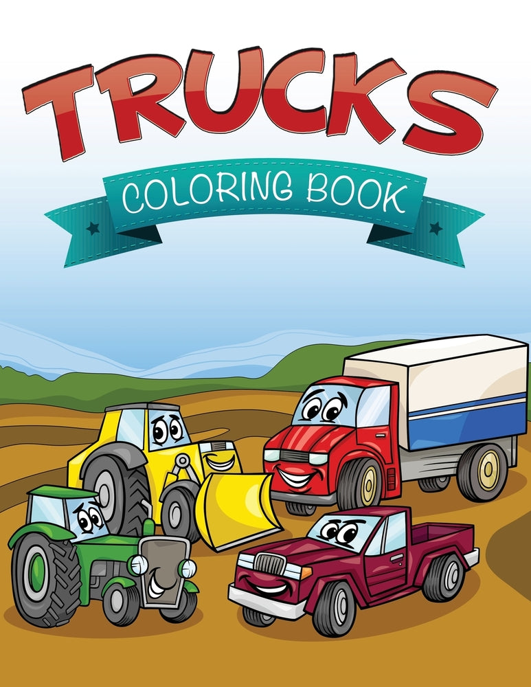 Trucks Coloring Book