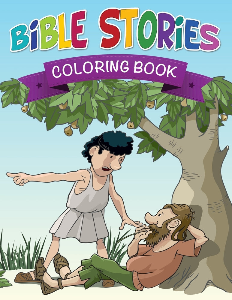 Bible Stories Coloring Book