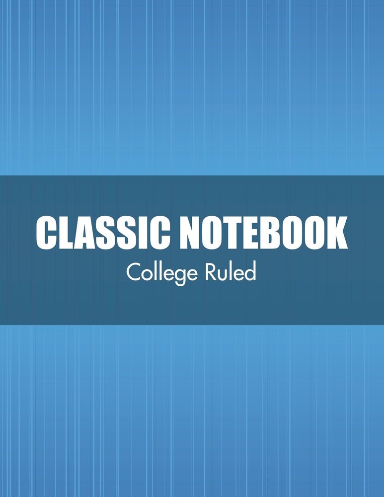 Classic Notebook: College Ruled