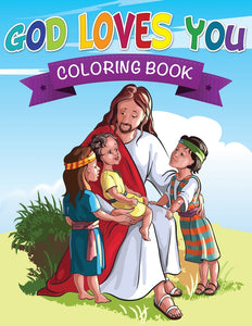 God Loves You Coloring Book