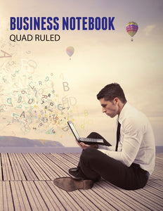 Business Notebook: Quad Ruled