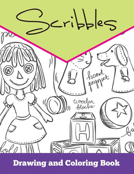 Scribbles: Drawing and Coloring Book