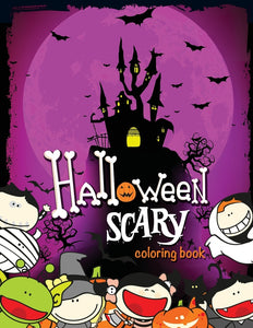 Halloween Scary Coloring Book
