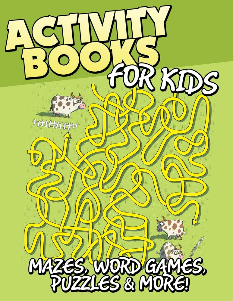 Activity Books for Kids: Mazes, Word Games, Puzzles & More!