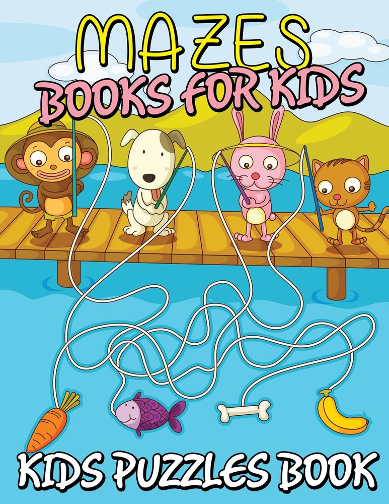 Mazes Books for Kids: Kids Puzzles Book