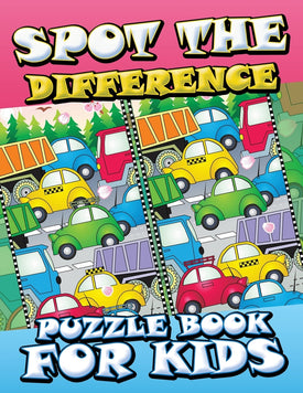 Spot The Difference Puzzle Book For Kids