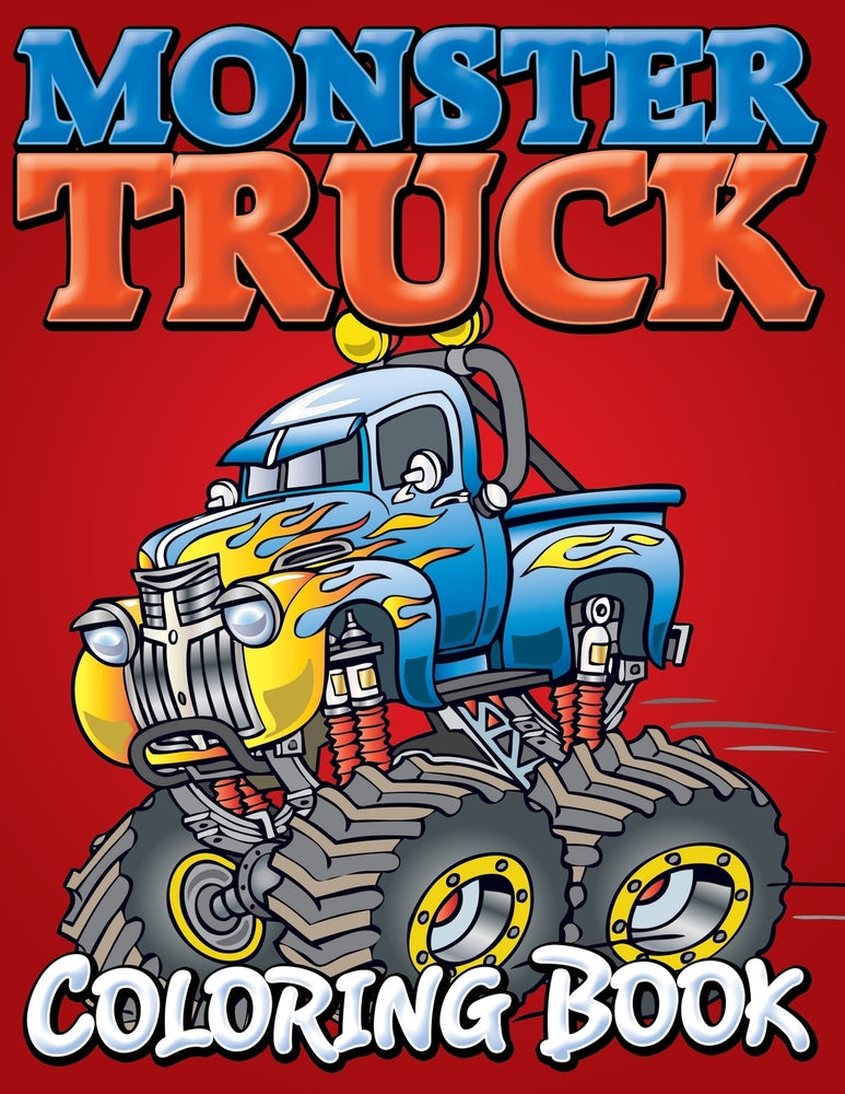 Monster Trucks Coloring Book