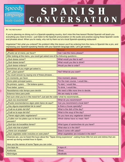 Spanish Conversation