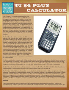 Ti-84 Plus Calculator