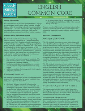 English Common Core (Speedy Study Guides)