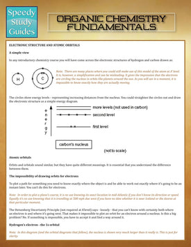 Organic Chemistry Fundamentals (Speedy Study Guides)