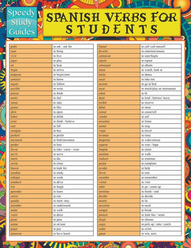 Spanish Verbs For Students (Speedy Study Guide)