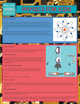 Physics For Kids (Speedy Study Guide)