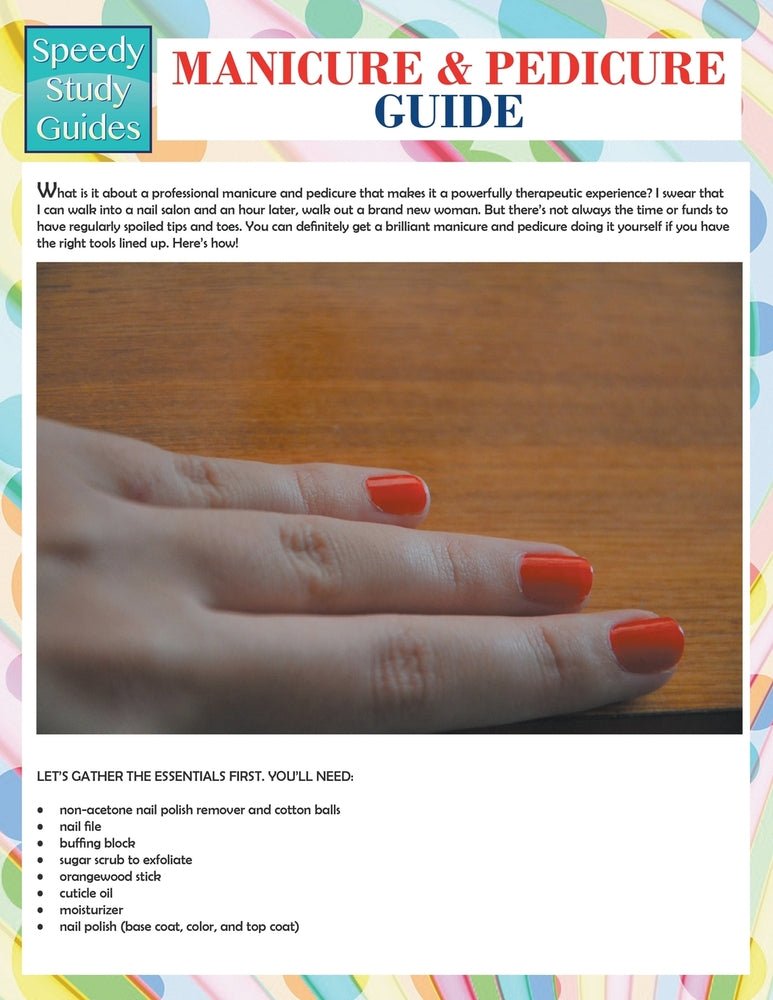 Manicure And Pedicure Guide (Speedy Study Guide)