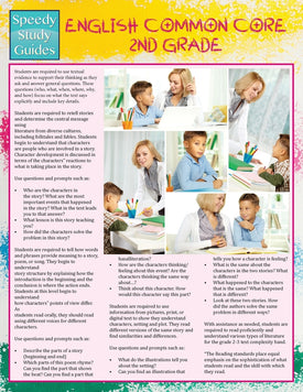 English Common Core 2nd Grade (Speedy Study Guide)