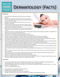 Dermatology (Facts) (Speedy Study Guide)