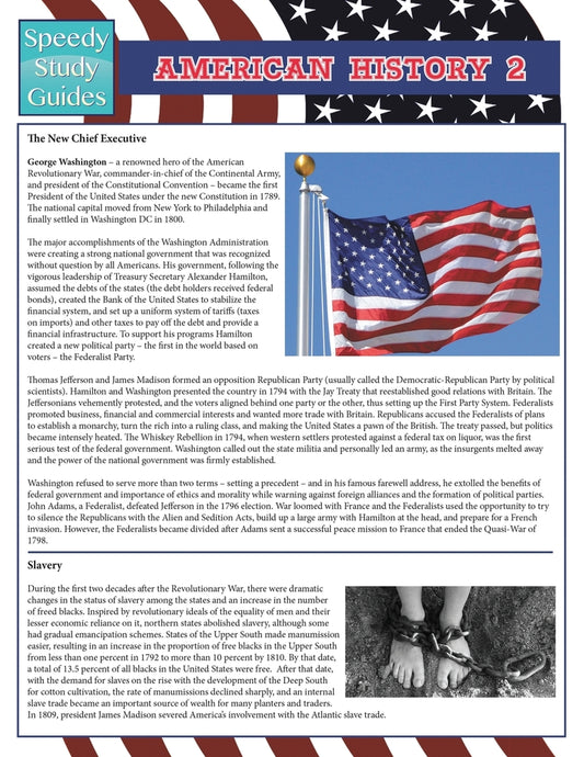 American History 2 (Speedy Study Guides)