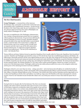 American History 2 (Speedy Study Guides)