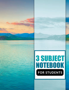 3 Subject Notebook For Students