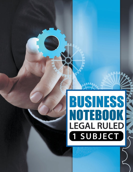 Business Notebook: Legal Ruled 1 Subject