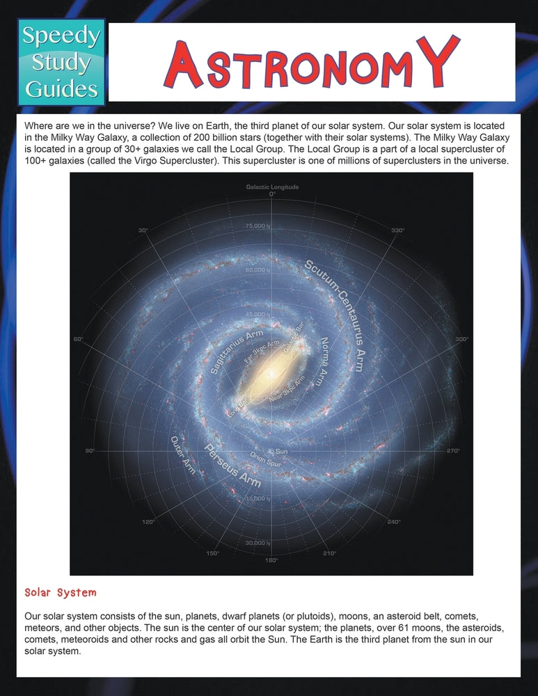 Astronomy (Speedy Study Guides)
