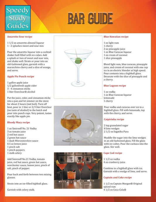 Bar Guide (Speedy Study Guides)