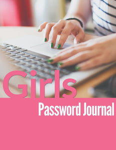 Girls Password Journal