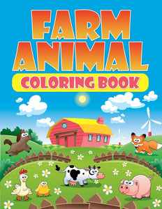 Farm Animal Coloring Book