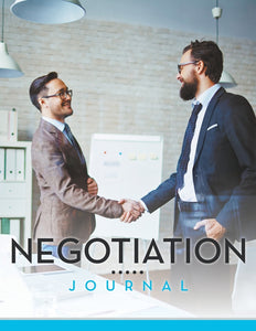 Negotiation Journal