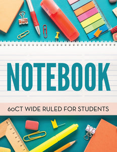 Notebook 60Ct Wide Ruled For Students