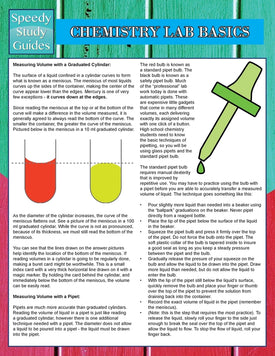 Chemistry Lab Basics  (Speedy Study Guides)