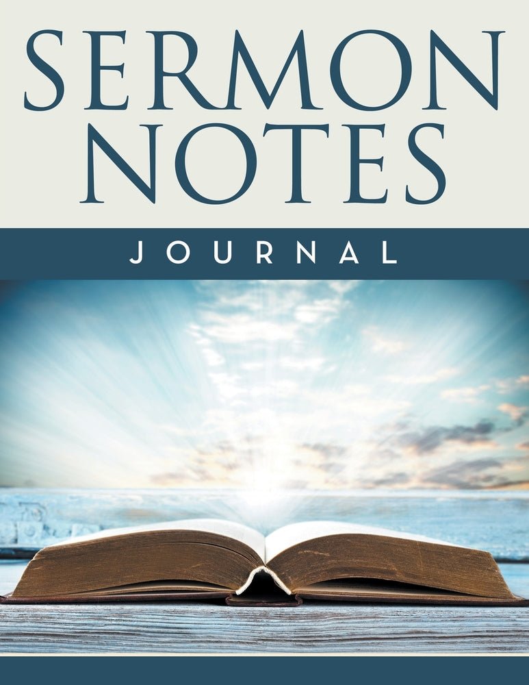 Sermon Notes Journal