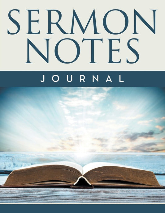 Sermon Notes Journal