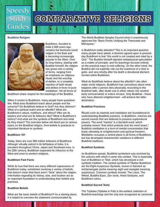 Comparative Religions  (Speedy Study Guides)