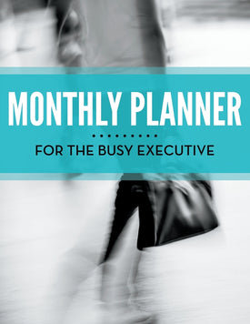 Monthly Planner For the Busy Executive