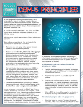 DSM-5 Principles (Speedy Study Guides)