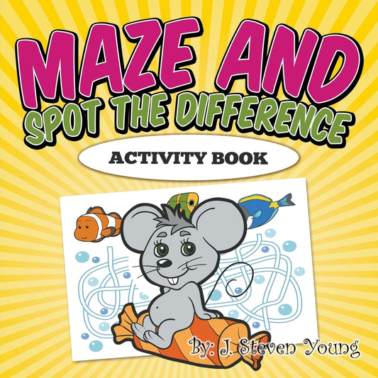 Maze and Spot the Difference Activity Book