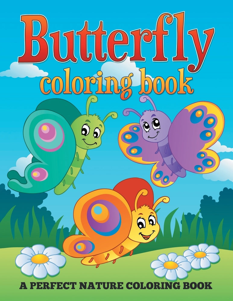 Butterfly Coloring Book: A Perfect Nature Coloring Book