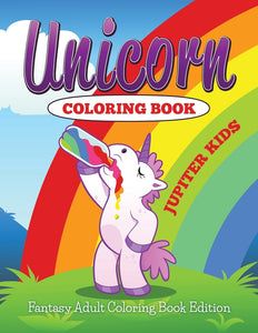 Unicorn Coloring Book: Fantasy Adult Coloring Book